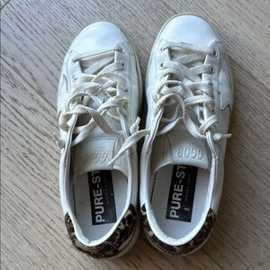Golden goose pure star Women's White Sneakers size 39